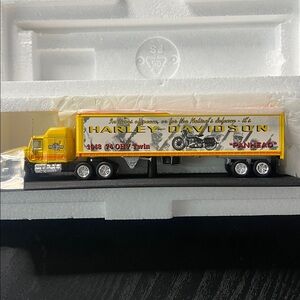 1948 Harley Davidson panhead collectible tractor trailer model